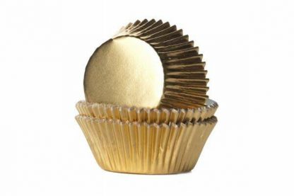 FunCakes Baking Cups 24 stuks – Foil Goud