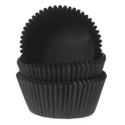 FunCakes Baking Cup Mini 60 stuks – Zwart