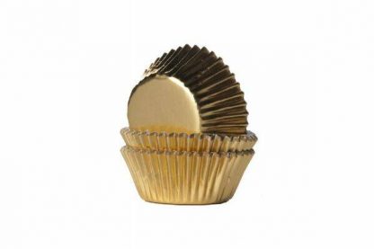 FunCakes Baking Cup Mini 36 stuks – Foil Goud