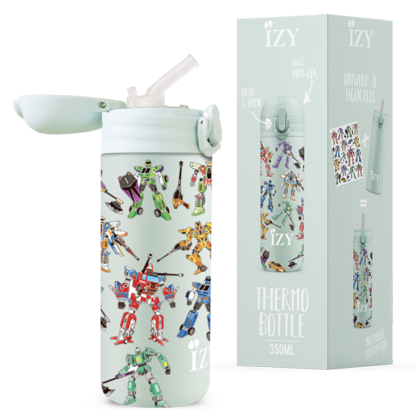 IZY KIDS 350ML - Green Transformers