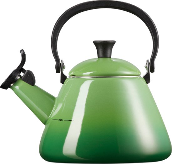 Le Creuset Kone Fluitketel Bamboo Groen – 1.6 Liter