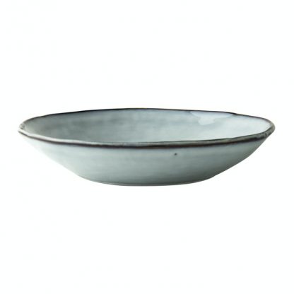 Organic Diep Bord 23.5 cm – Blauw