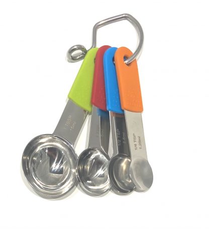 Woerdman Maatlepels RVS Gekleurd - 4 stuks