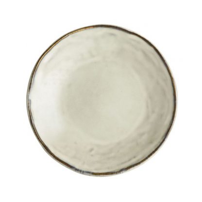 Organic Gebaksbord 17 cm - Crème