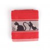 Bunzlau Handdoek – Cats Red