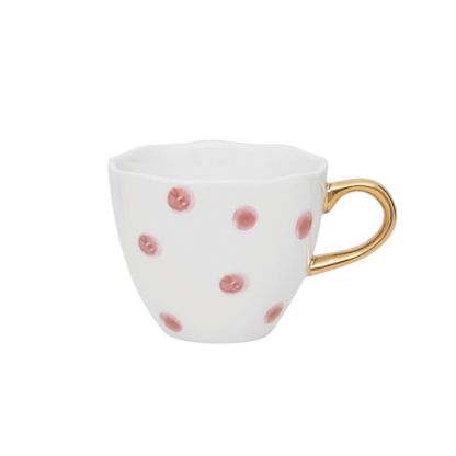 Good Morning Cup Mini Small Dots 200 ml - Cameo Brown