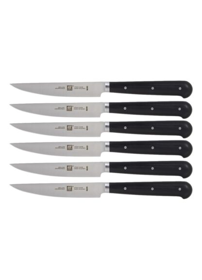 Zwilling Steakmessen 6 stuks – Zwart