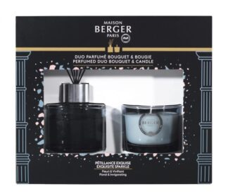 Scoor nu gauw de Maison Berger Duo Giftset Geurstokjes & Kaars in de aanbieding!