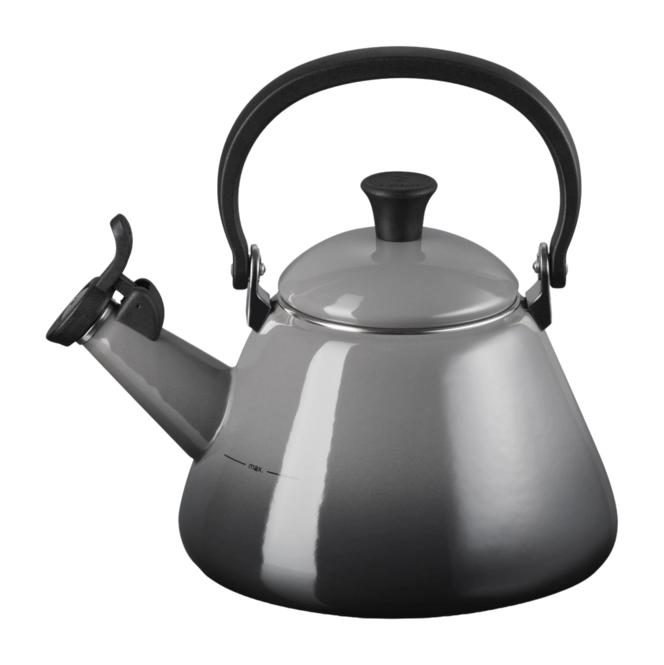 Le Creuset Kone Fluitketel Flint Grey – 1.6 Liter