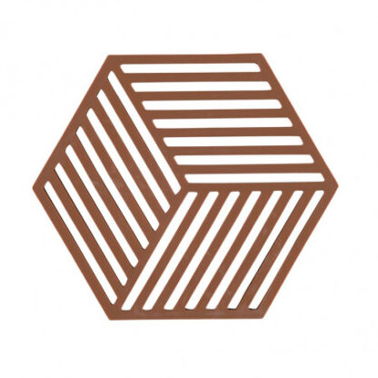 Zone Denmark Hexagon Onderzetter - Terracotta