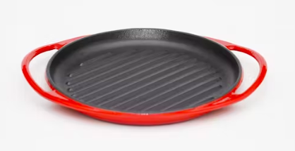 Lätt Gietijzeren Grillpan Rond - 26x22 cm