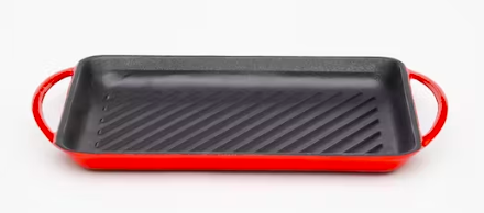 Lätt Gietijzeren Grillpan Rechthoek - 39x22 cm
