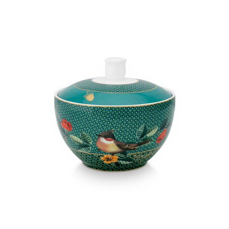 Pip Studio Suikerpot Winter Wonderland Groen 300 ml