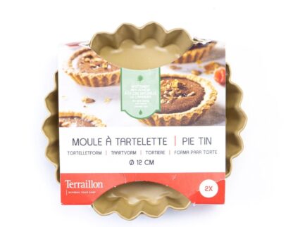 Terraillon Tartelette vorm 2 stuks - 12 cm