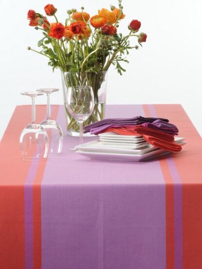 Tint Tafelkleed Striped Satin Grenadine - 150 x 250 cm