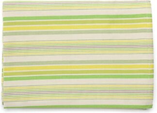Tint Tafelkleed Striped Drill Satin Tilleul - 150 x 250 cm