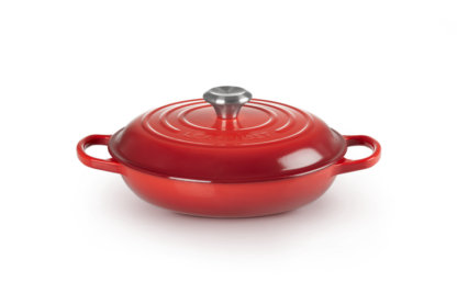 Le Creuset Campagnard Stoofpan Kersenrood – 30 cm