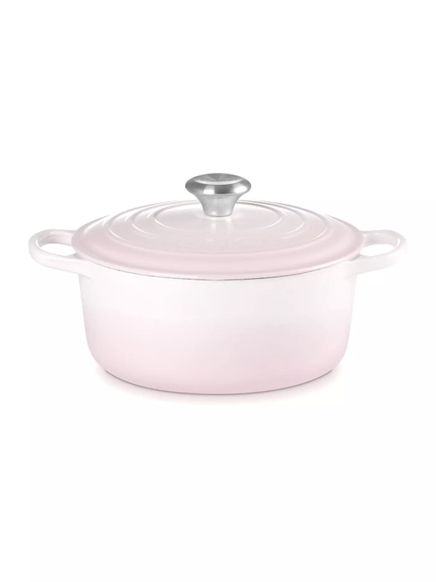 Le Creuset Stoofpan Signature Hoog Shell Pink – 24 cm