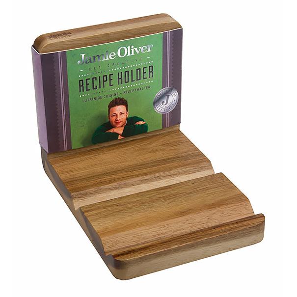 Jamie Oliver Kookboekstandaard of Tablethouder in Acacia