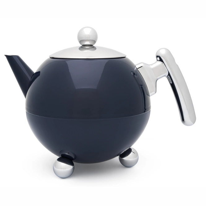 Bredemeijer Theepot Duet Bella Ronde 1.2L - Oxford Blue
