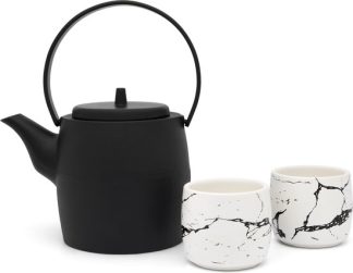 Bredemeijer - Theeset Kobe - Gietijzeren theepot 1.2L met twee kopjes
