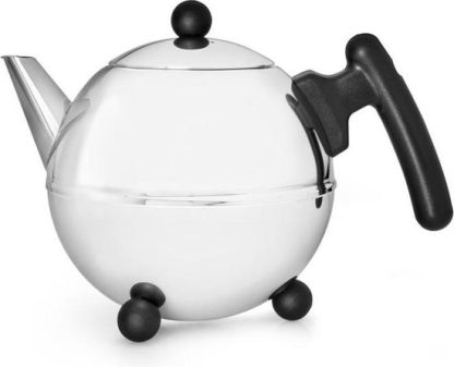 Bredemeijer Theepot Bella Ronde 0.75L Zwart beslag