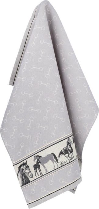 Bunzlau Theedoek – Horse Grey