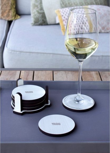 Kitchen-Trend-Onderzetters-Coaster-Set-Van-6-Wit