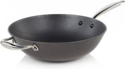 Point-Virgule-Wokpan-Pan-À-Moi-Gietijzer-Met-Excalibur-Coating-30cm