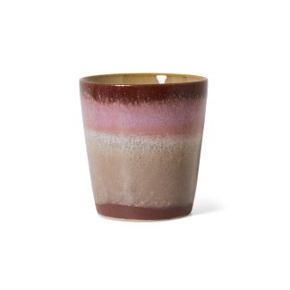 HKLiving 70's Koffiemok - Bloom