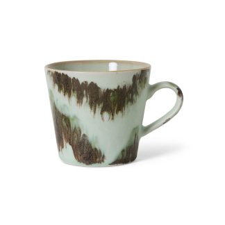 HKLiving 70's Cappuccino Mok - Tide
