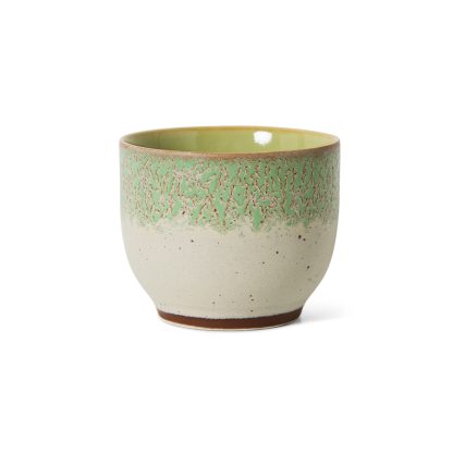 HKliving 70's Koffie kop - Chalk