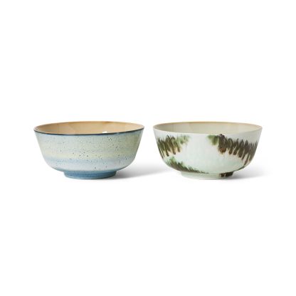 HKLiving 70's Ramen schalen - Minimalist
