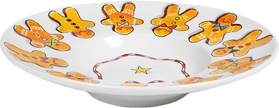 Blond Amsterdam Kerst Pastabord 24cm