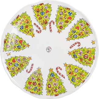 Blond Amsterdam Kerst Serveerschaal 31cm