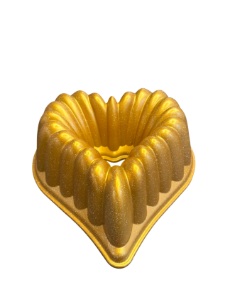 Bakvorm Hart Gietaluminium Goud