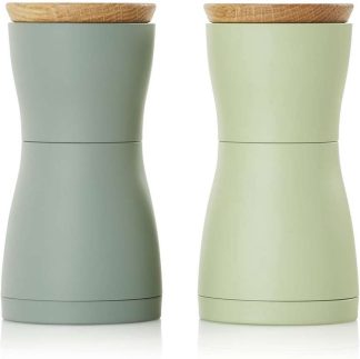 Adhoc Twin Peper- & Zoutmolen 13cm - Groen