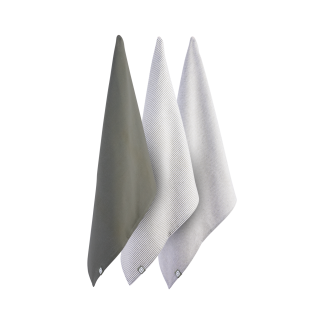 Gruun Theedoeken Set van 3 - Groen