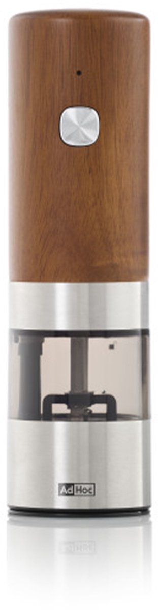 Adhoc Peper- / Zoutmolen Elektrisch Acacia Wood 17cm