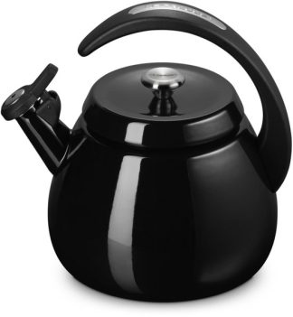 Le Creuset fluitketel Cloche - 2.1liter - Ebbenzwart