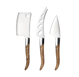 Moments Kaasmessen Olijfhout set van 3