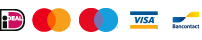 iDeal, Mastercard, Maestro en Visa