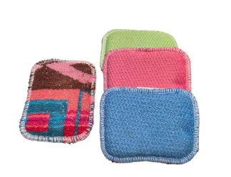 Euroscrubby Schoonmaak sponsje 9x11cm